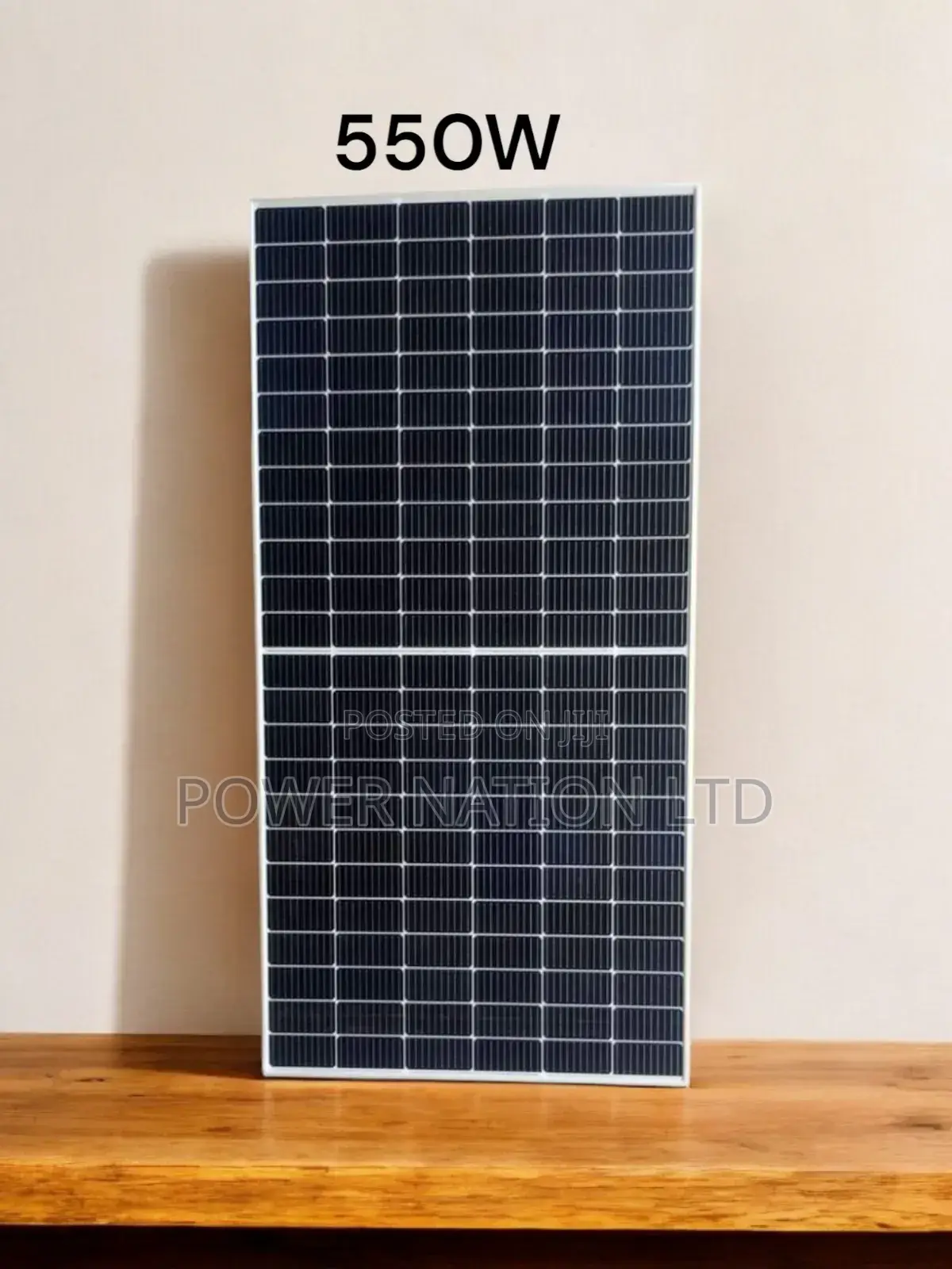550w Mono Crystalline Solar Panel Green Energy