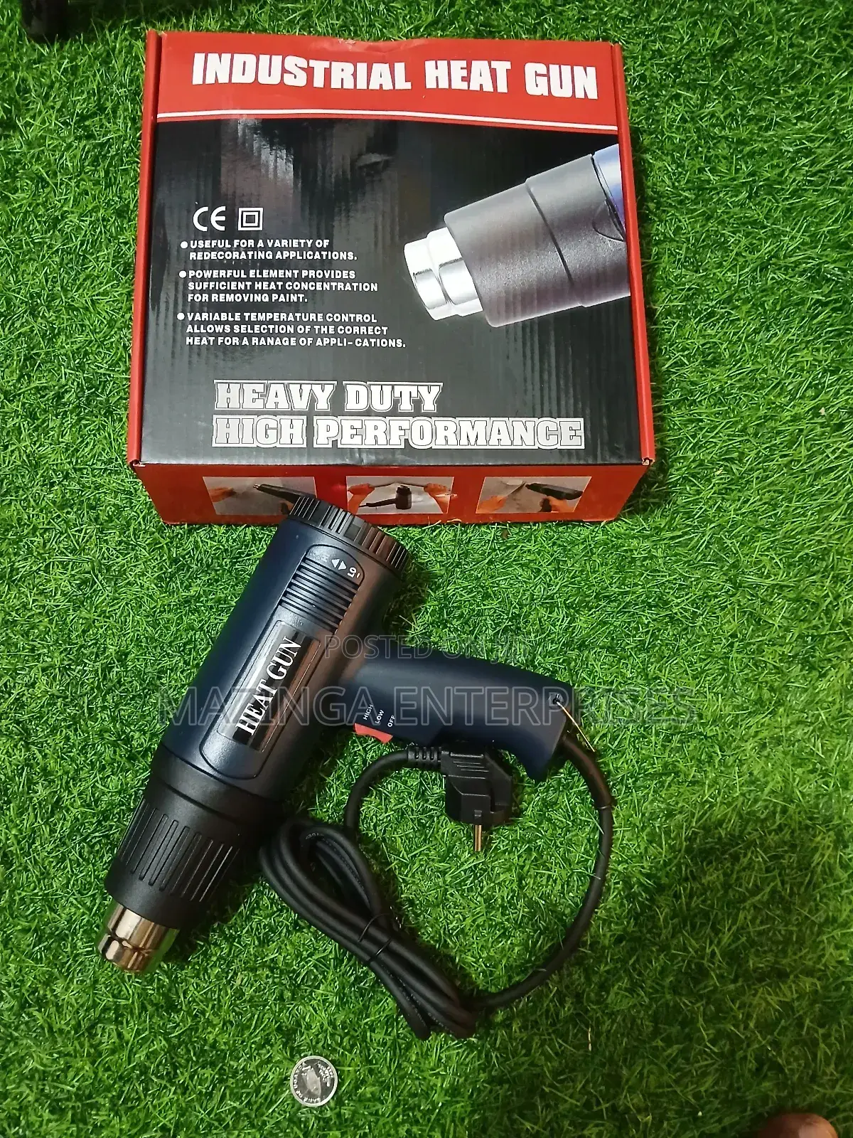 2000w 220v Heavy-Duty High Performance Industrial Heat Gun