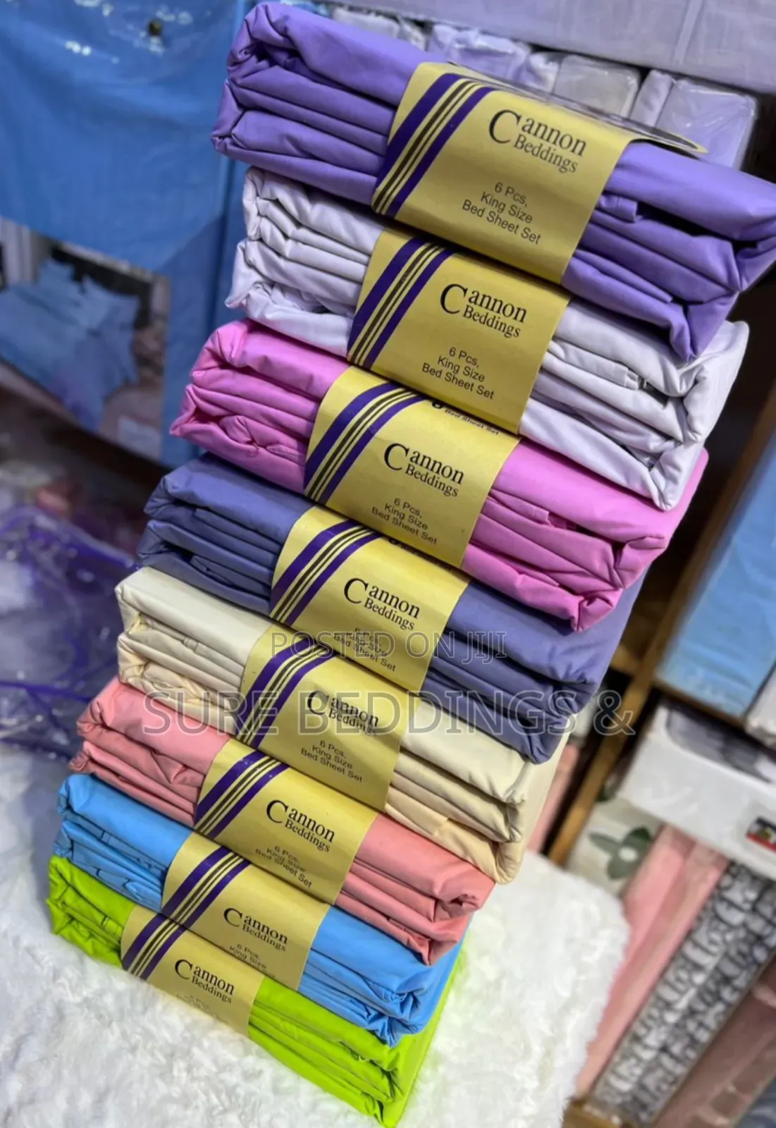 Plain Fitted Cannon Bedsheets