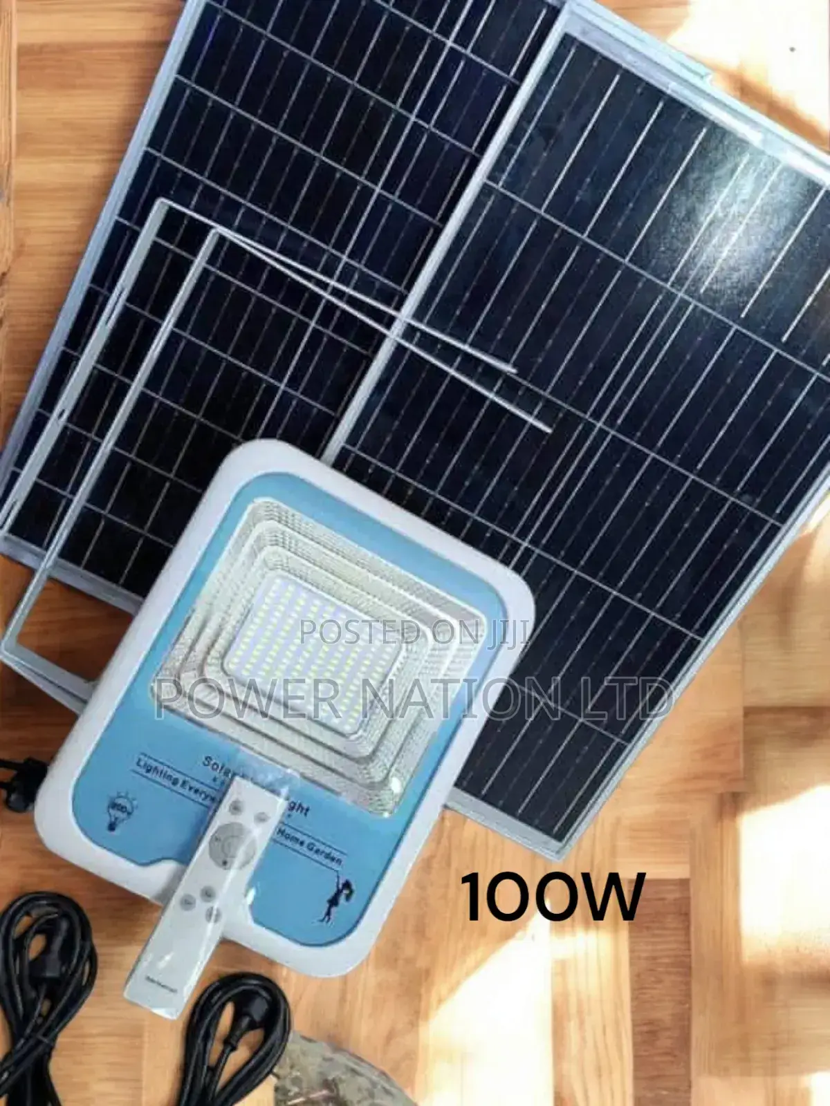 100w Blue Heavy Solar Flood Light