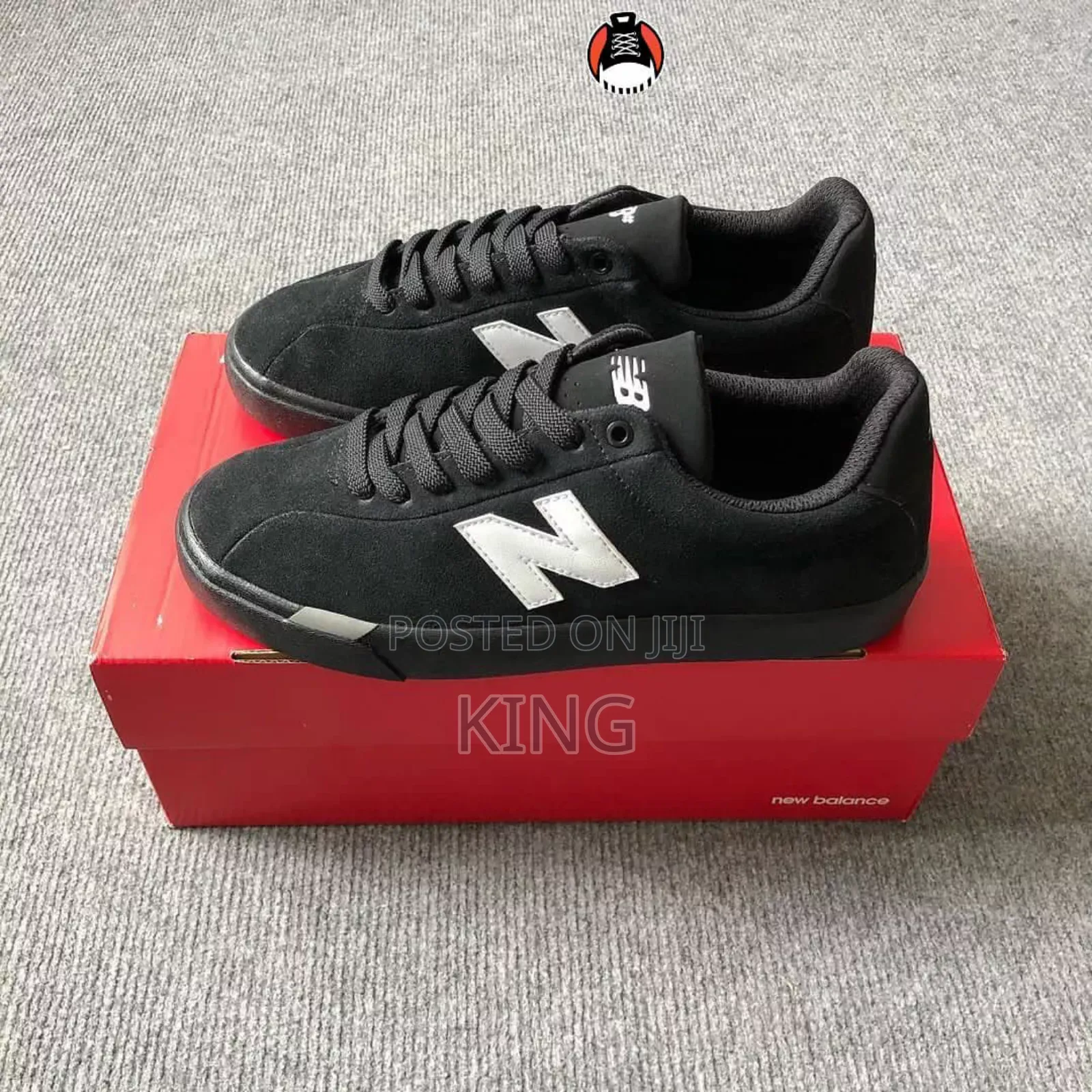 New Balance Numeric Men's 22 Black White
