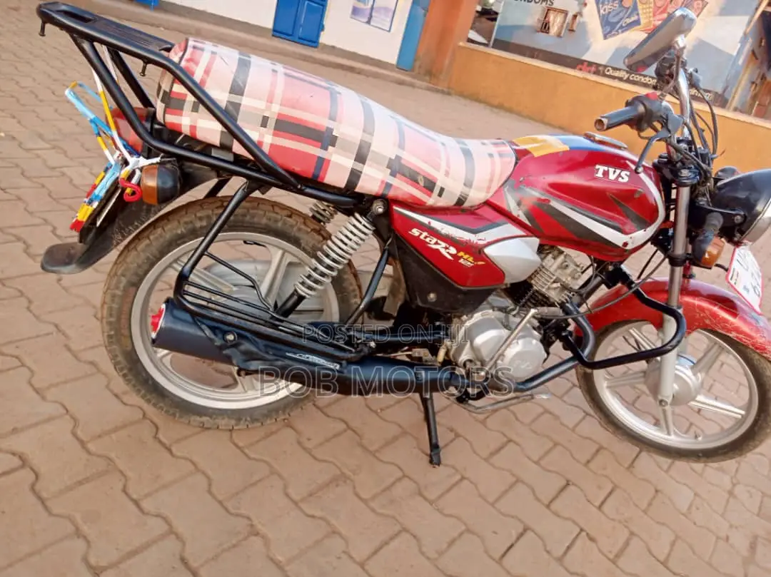 TVS HLX 125 2024 Red