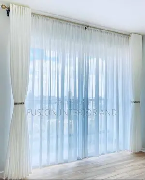 Plain White Curtains