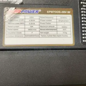 Ac Silent Inverter Generator