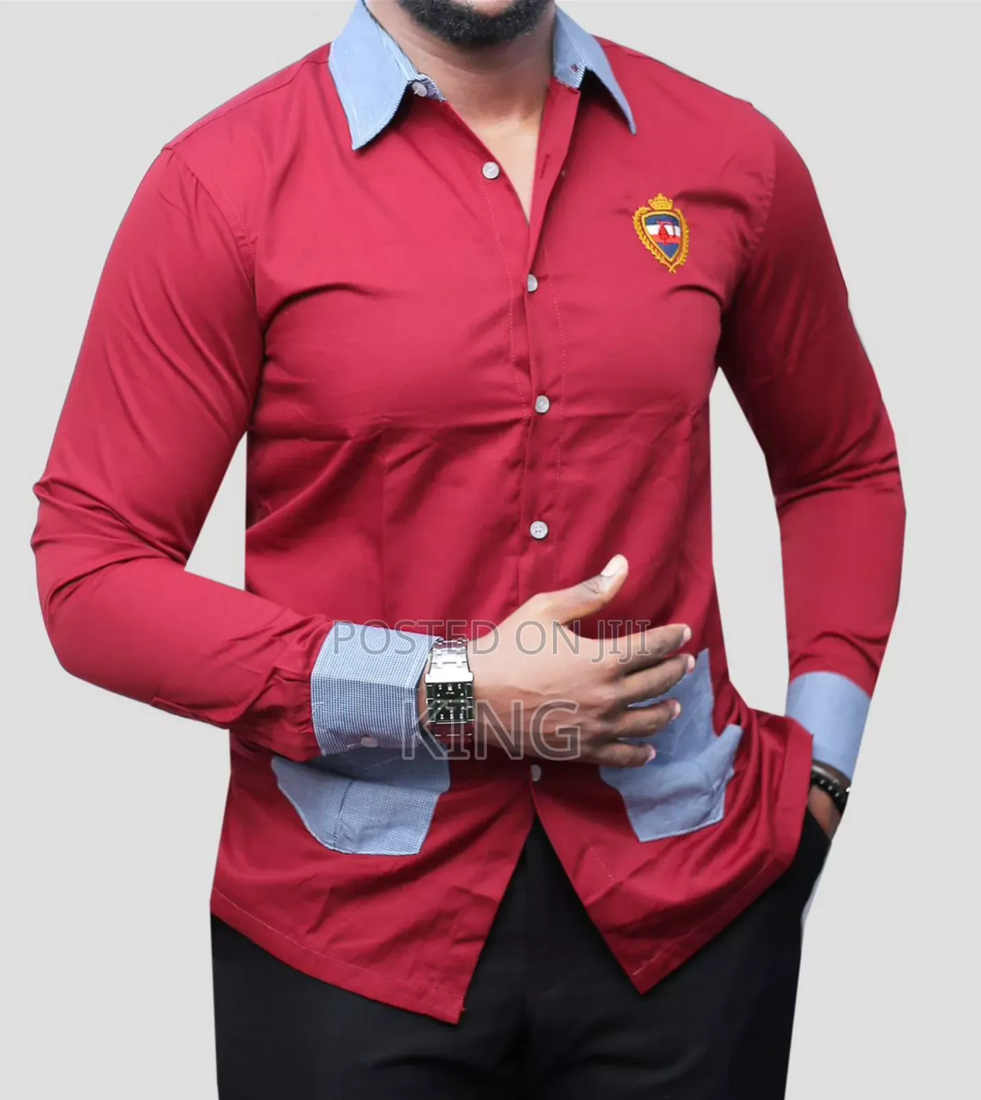 Heroic Turkish Shirt. Collar/Cotton