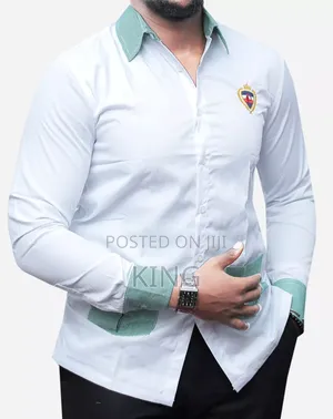 Adept Turkish Shirt. Collar/Cotton