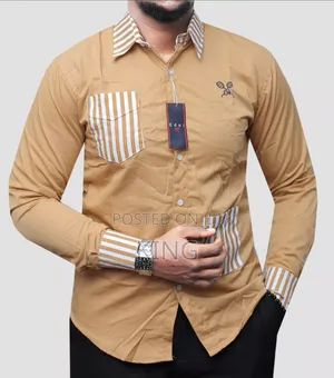 Metro Turkish Shirt. Collar/Cotton