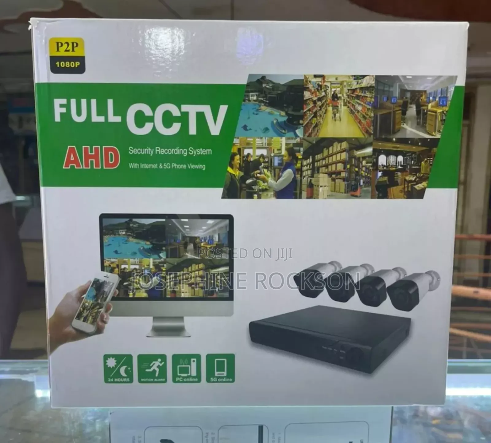 4 Video Surveillance Kit AHD