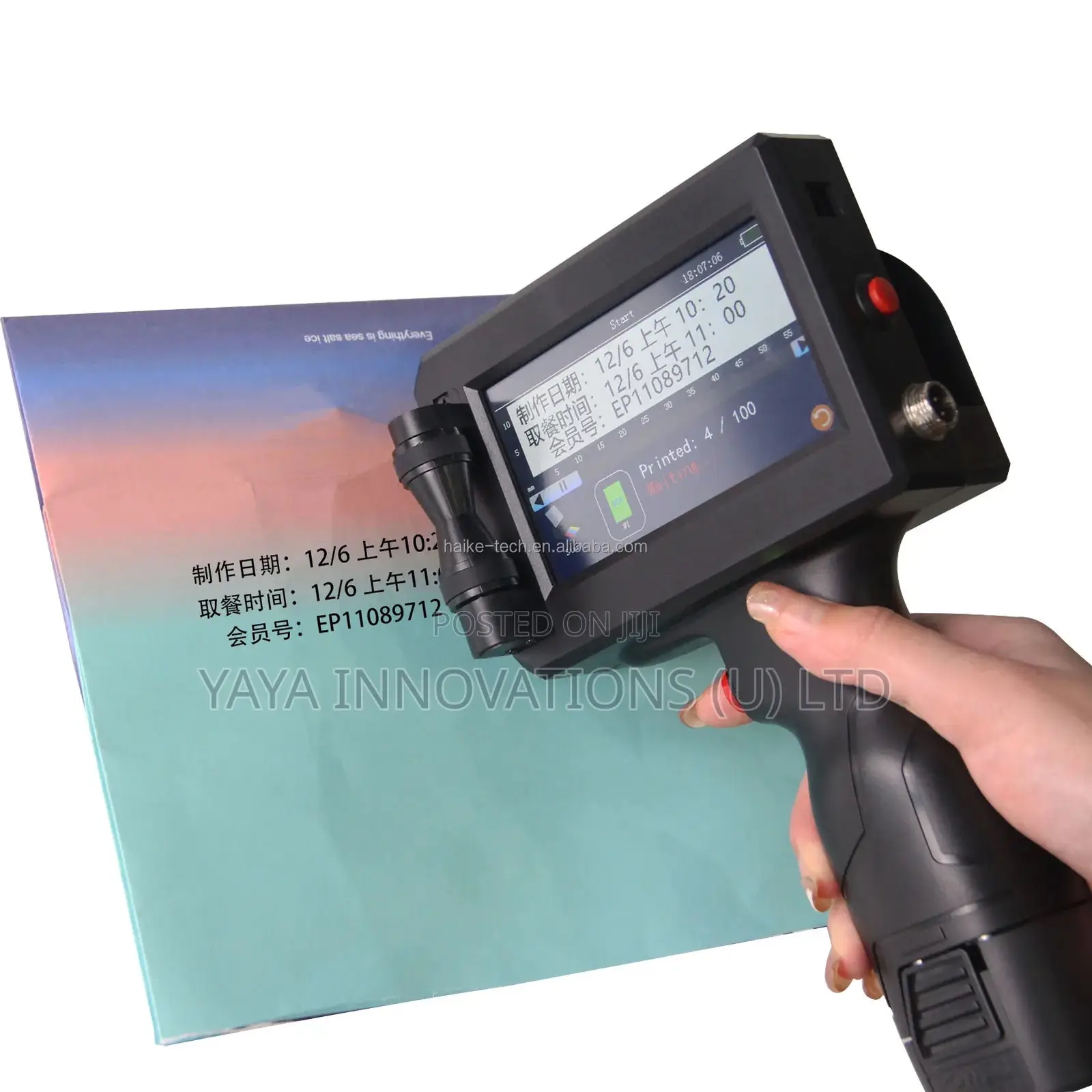 Hand Held Inkjet Printer Machine