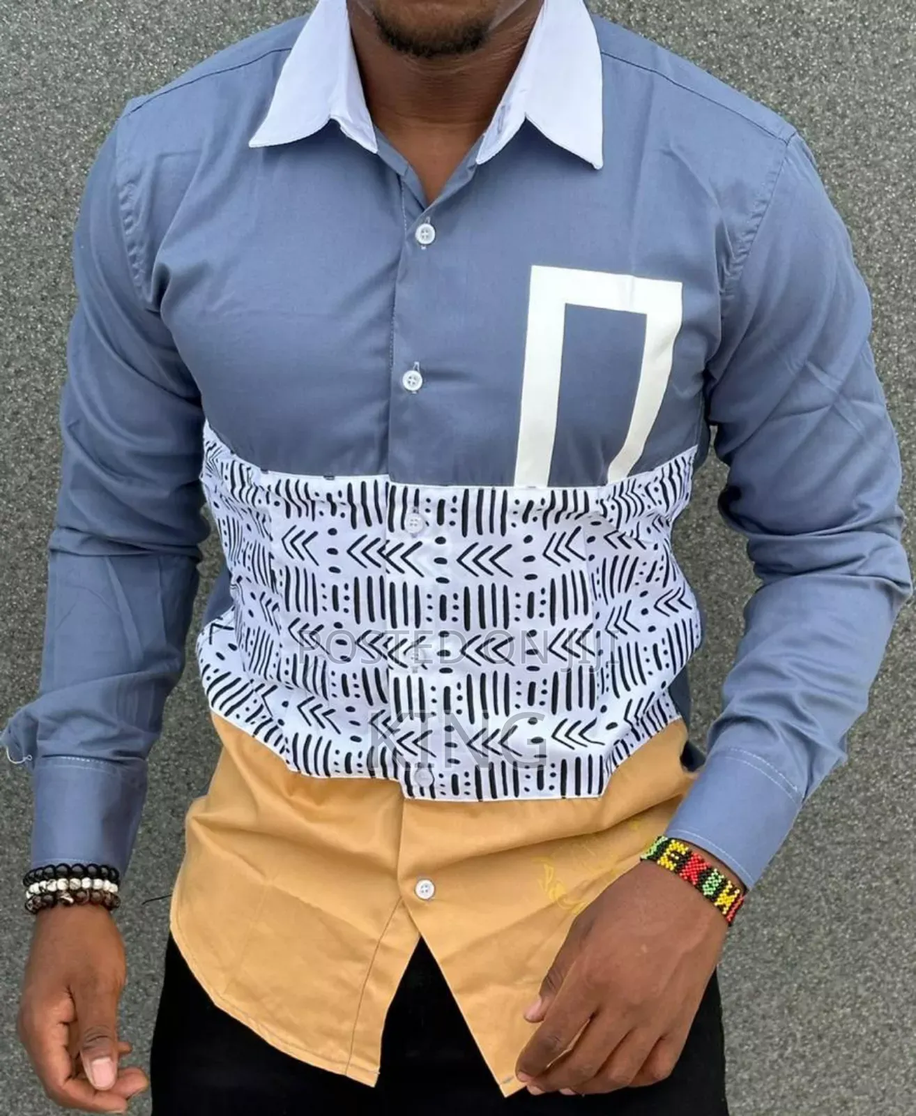 Armour Turkish Shirt. Collar/Cotton