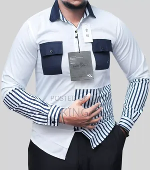 Majestic Turkish Shirt. Collar/Cotton