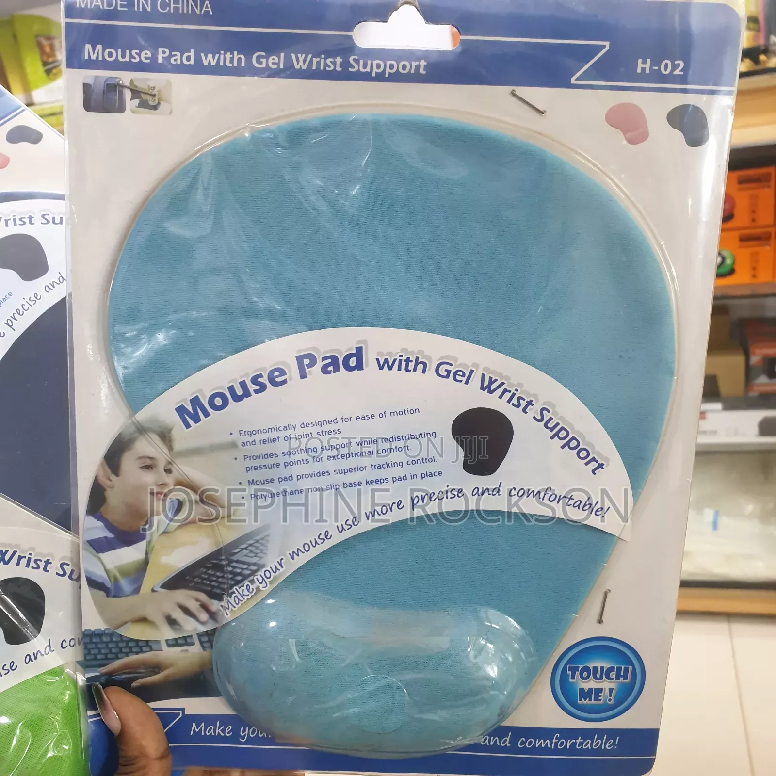 Mouse Pad With Gel Wrist