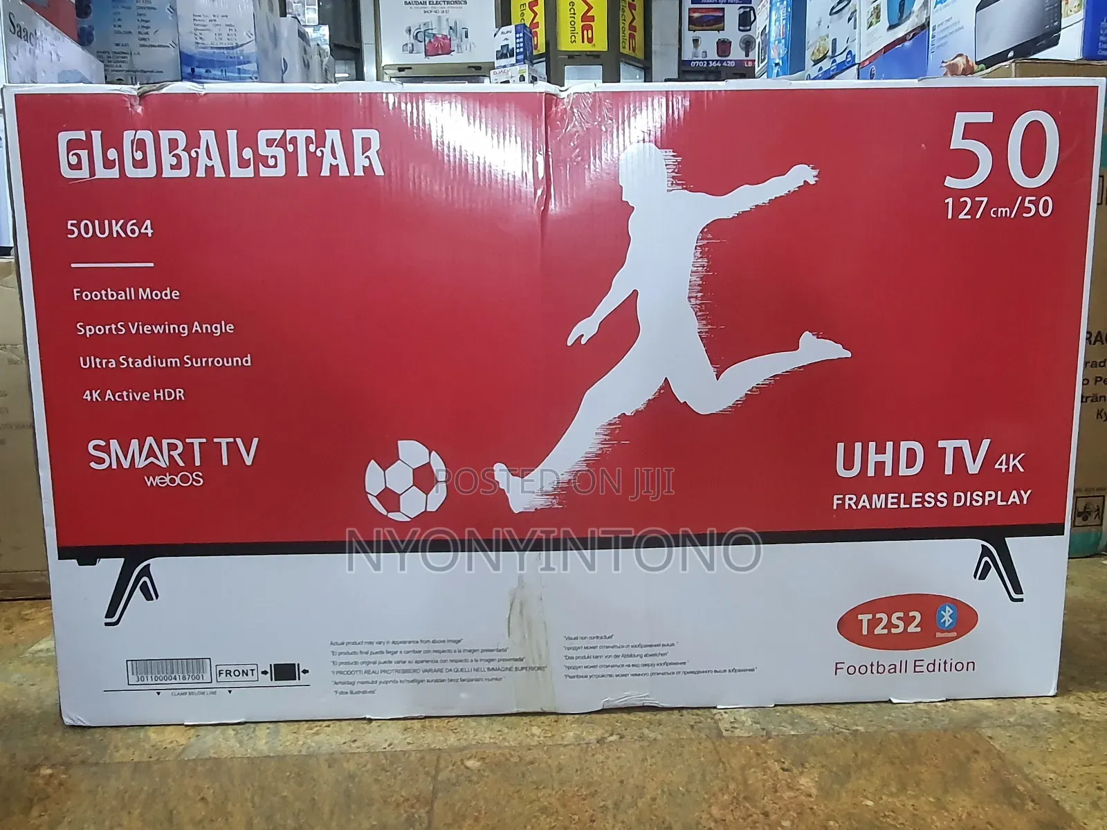 Globalstar 50inch Smart Android Frameless Tv