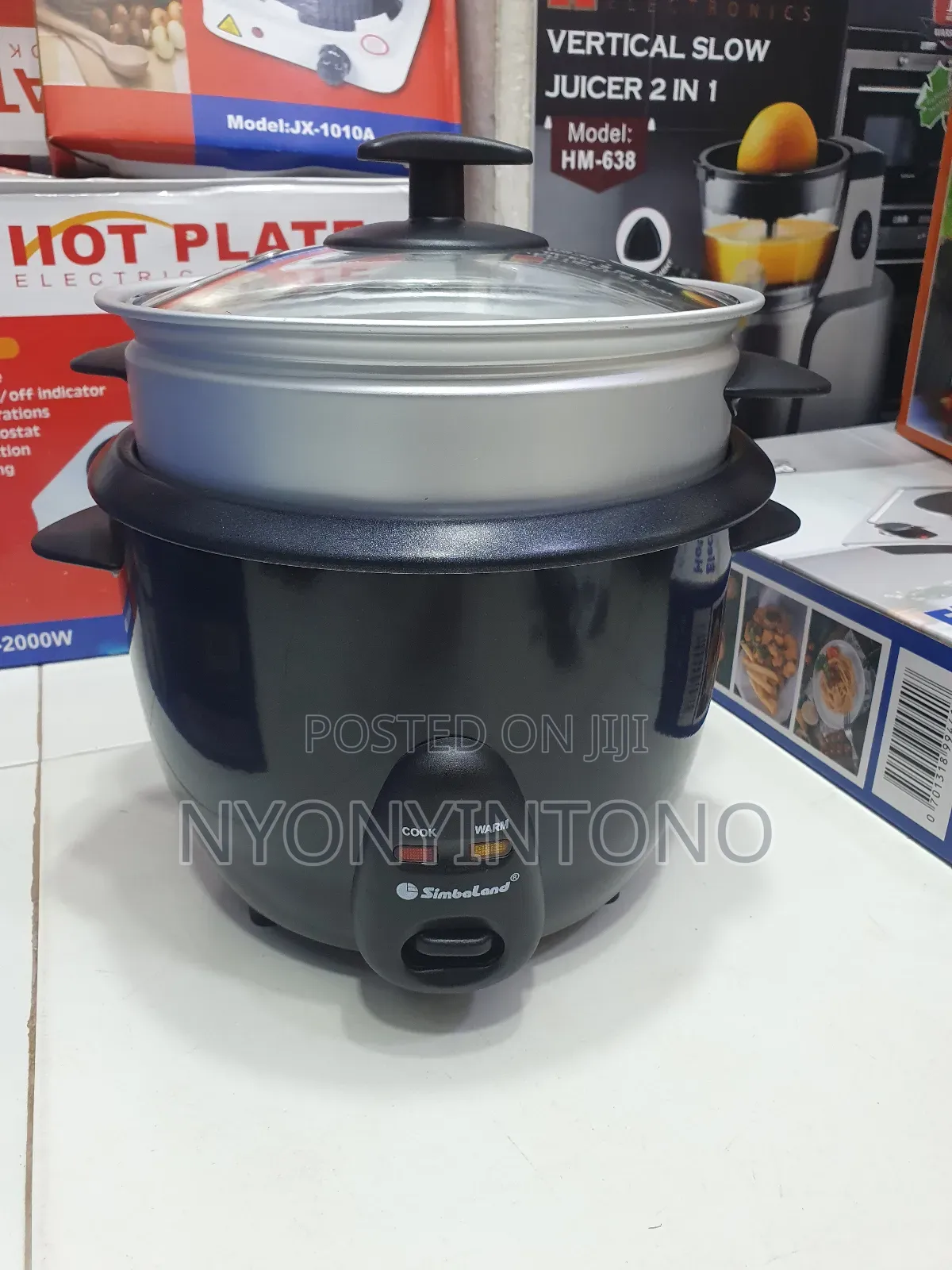 1.2L Automatic Simbaland Rice Cooker 2yrs Warrantee
