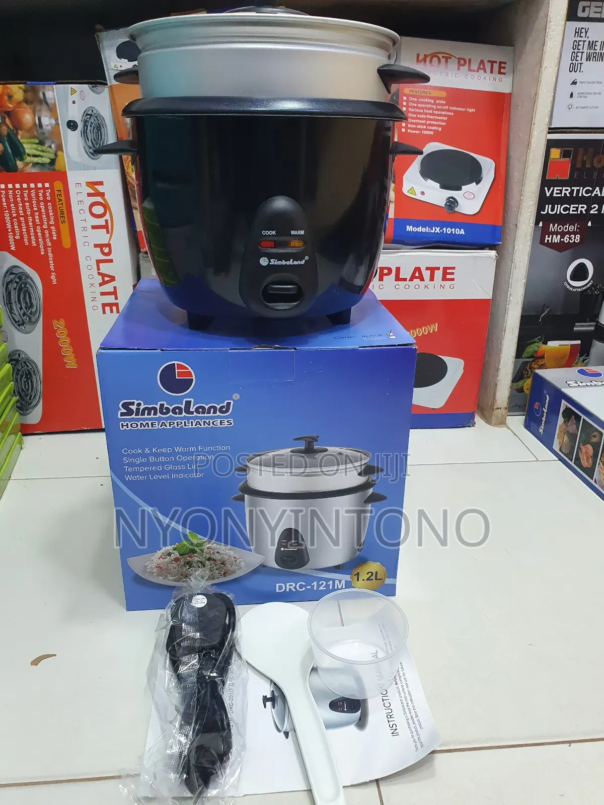 New 1.2liters Simbaland High Quality Rice Cooker