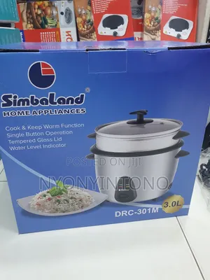3liters Automatic Simbaland Ricecooker With Steamer Tray