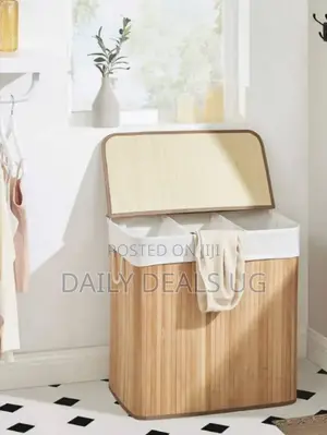 Wooden Clothes Basket
