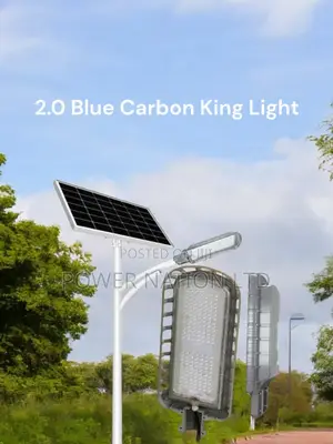 2.0/500w Blue Carbon King Solar Street Light Green Energy