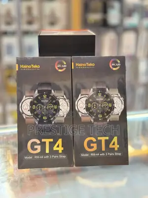 Haino Teko GT4 Smartwatch RW44 With 3 Bands