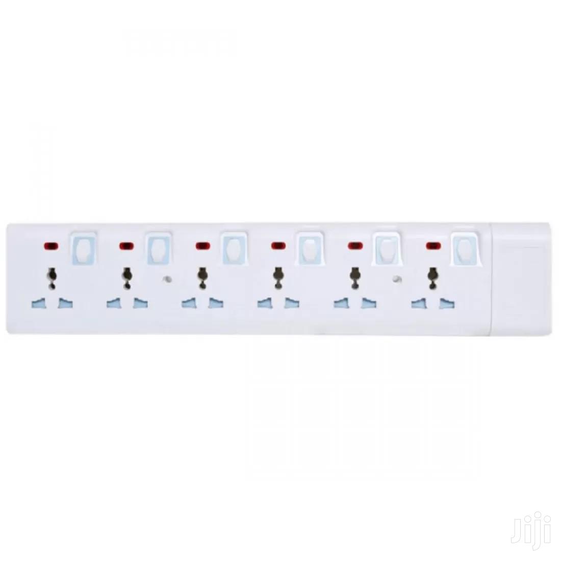 Geepas 6-way Multipurpose Socket Extension