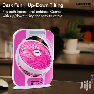 Geepas 9 Speed Rechargeable Electric Cooling Fan