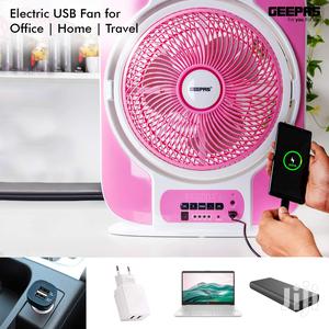 Geepas 9 Speed Rechargeable Electric Cooling Fan