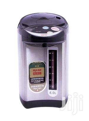 Geepas Stainless Steel Electric Airpot Vacuum Flask 4.0 Liters