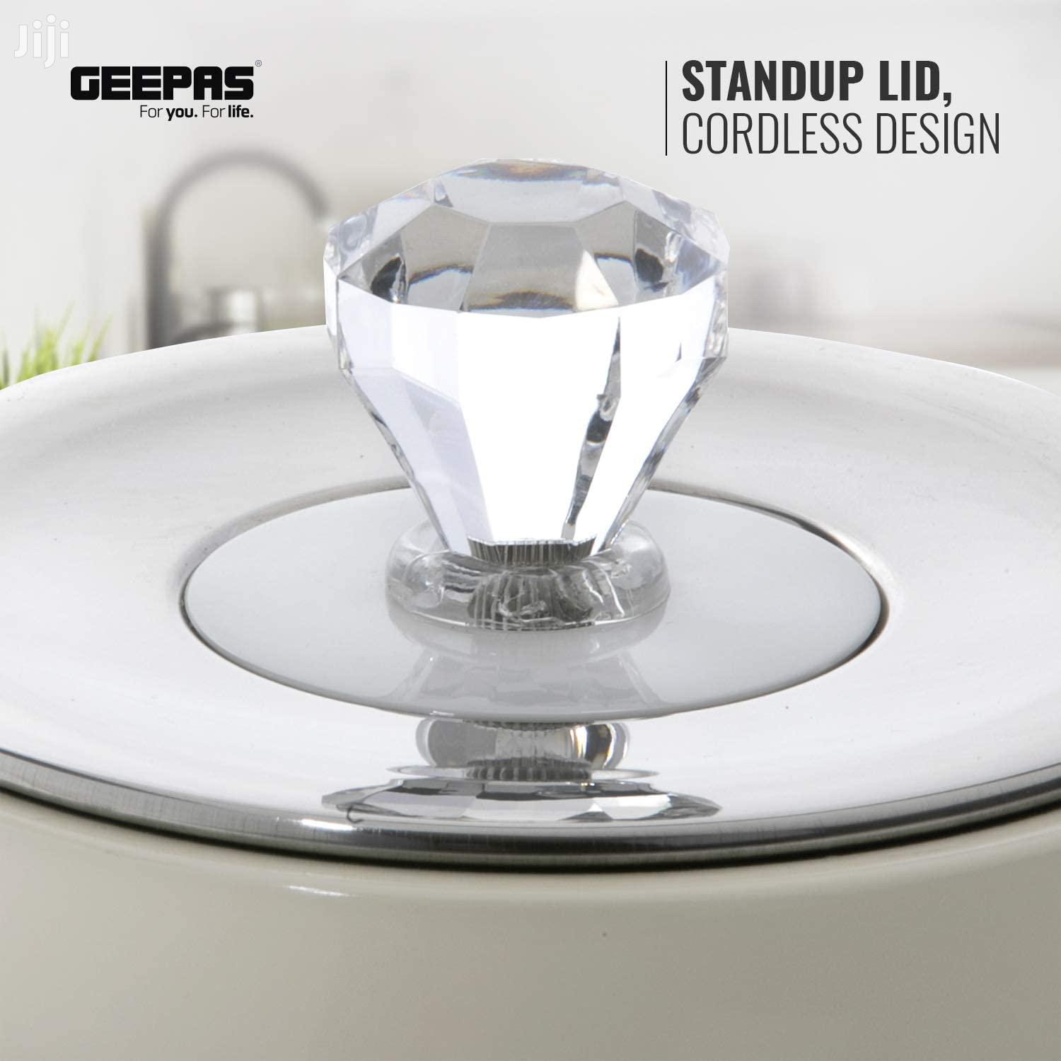 Cool Geepas 2200W Multicolor Cordless Electric Kettle 1.5 Litre