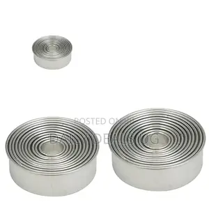 Stainless Steel Round Cookie Cutter