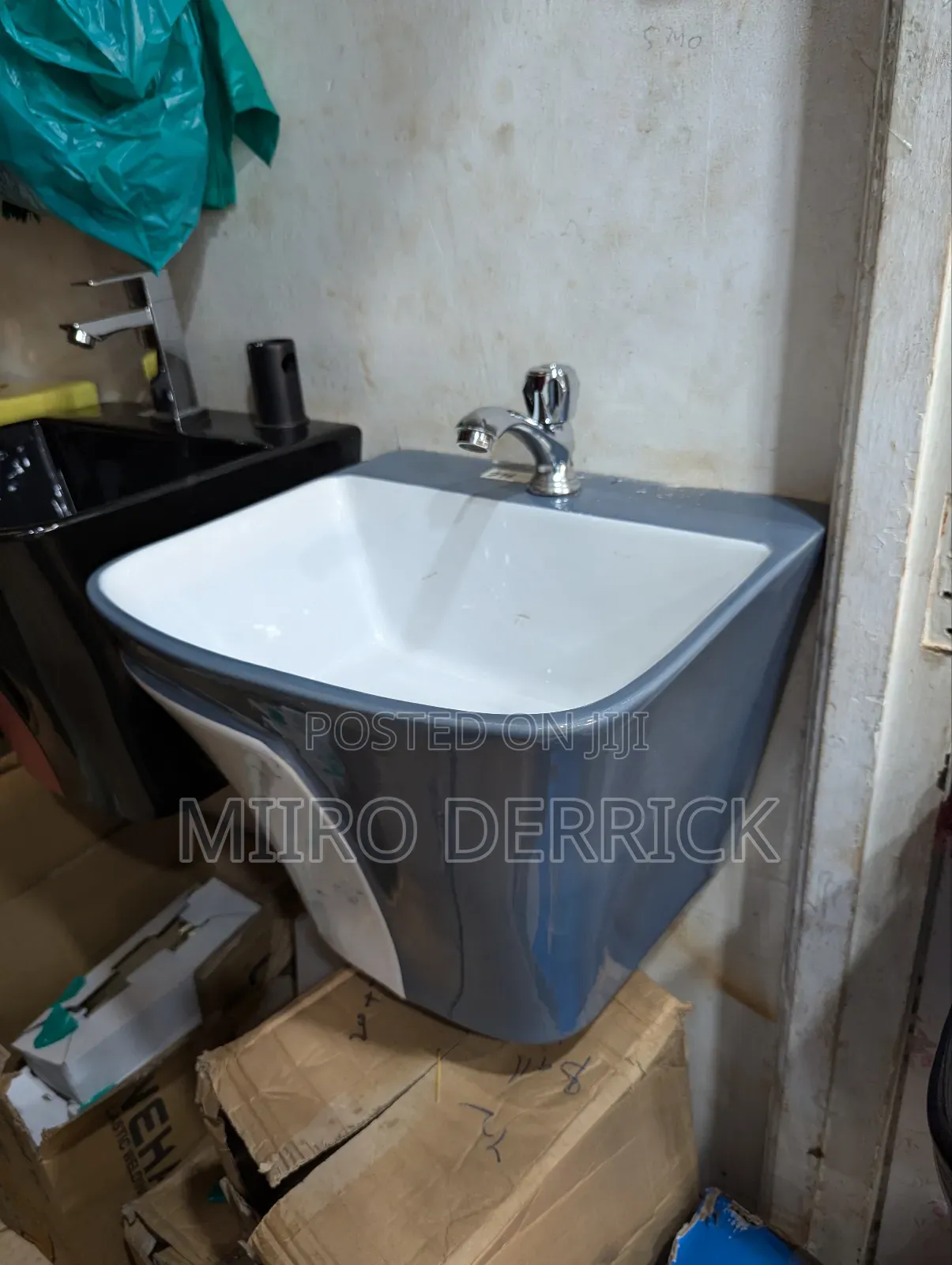 Coloured Hand Washing Basins Complete Set