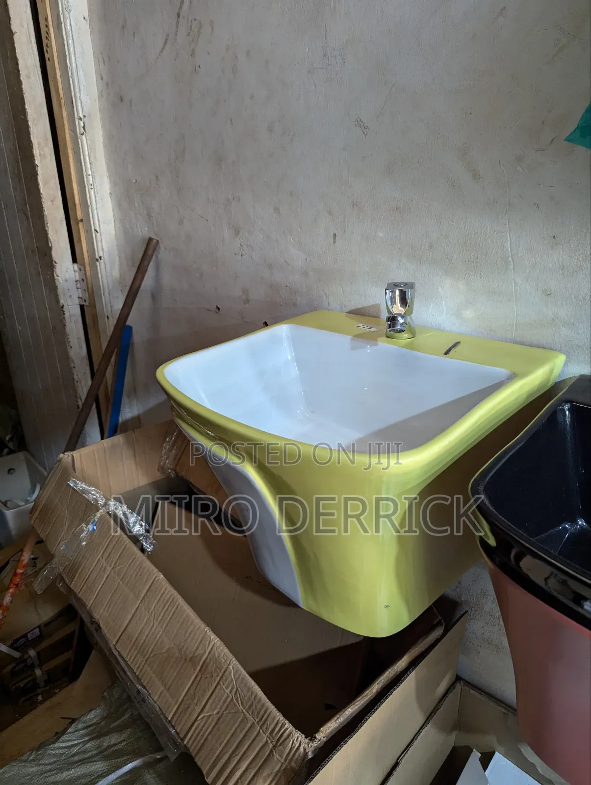 Coloured Hand Washing Basins Complete Set