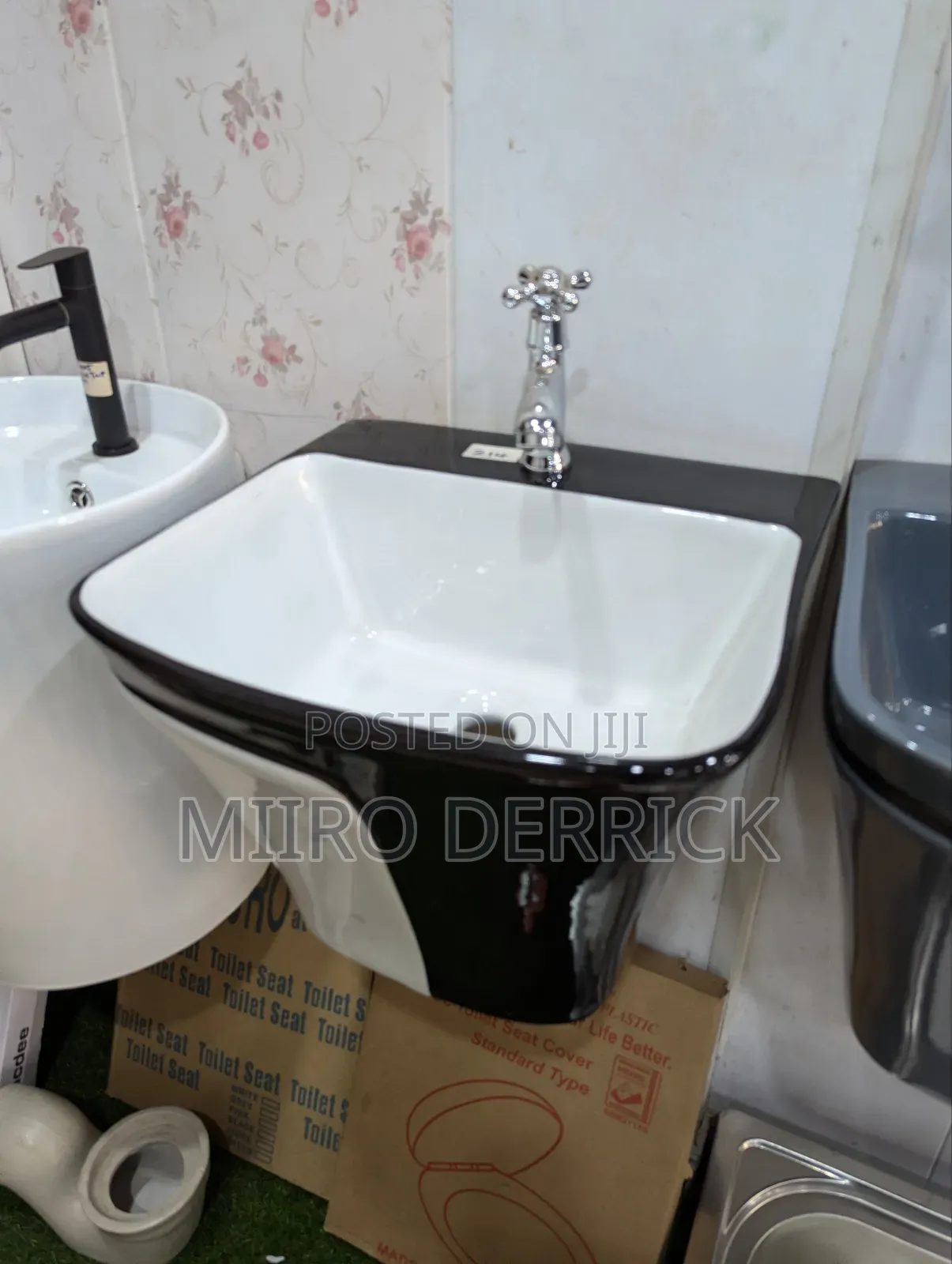 Coloured Hand Washing Basins Complete Set