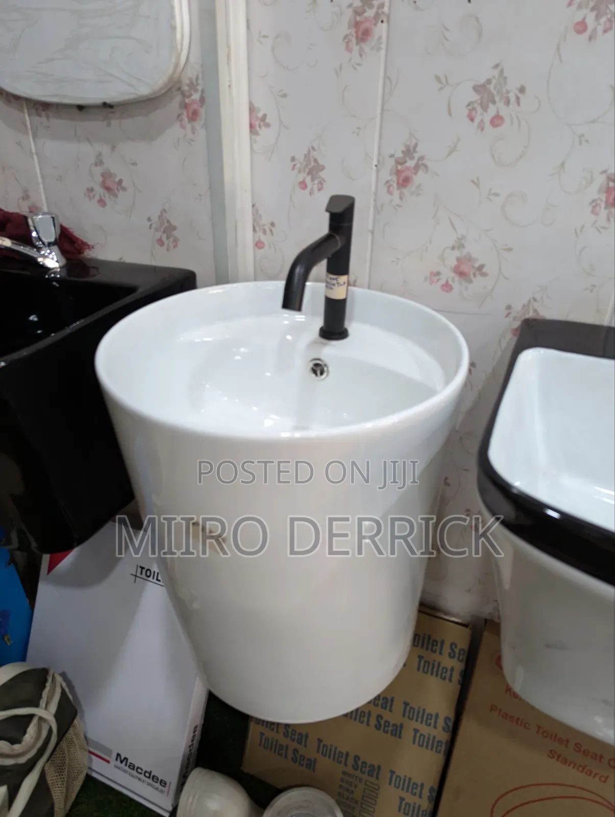 Coloured Hand Washing Basins Complete Set