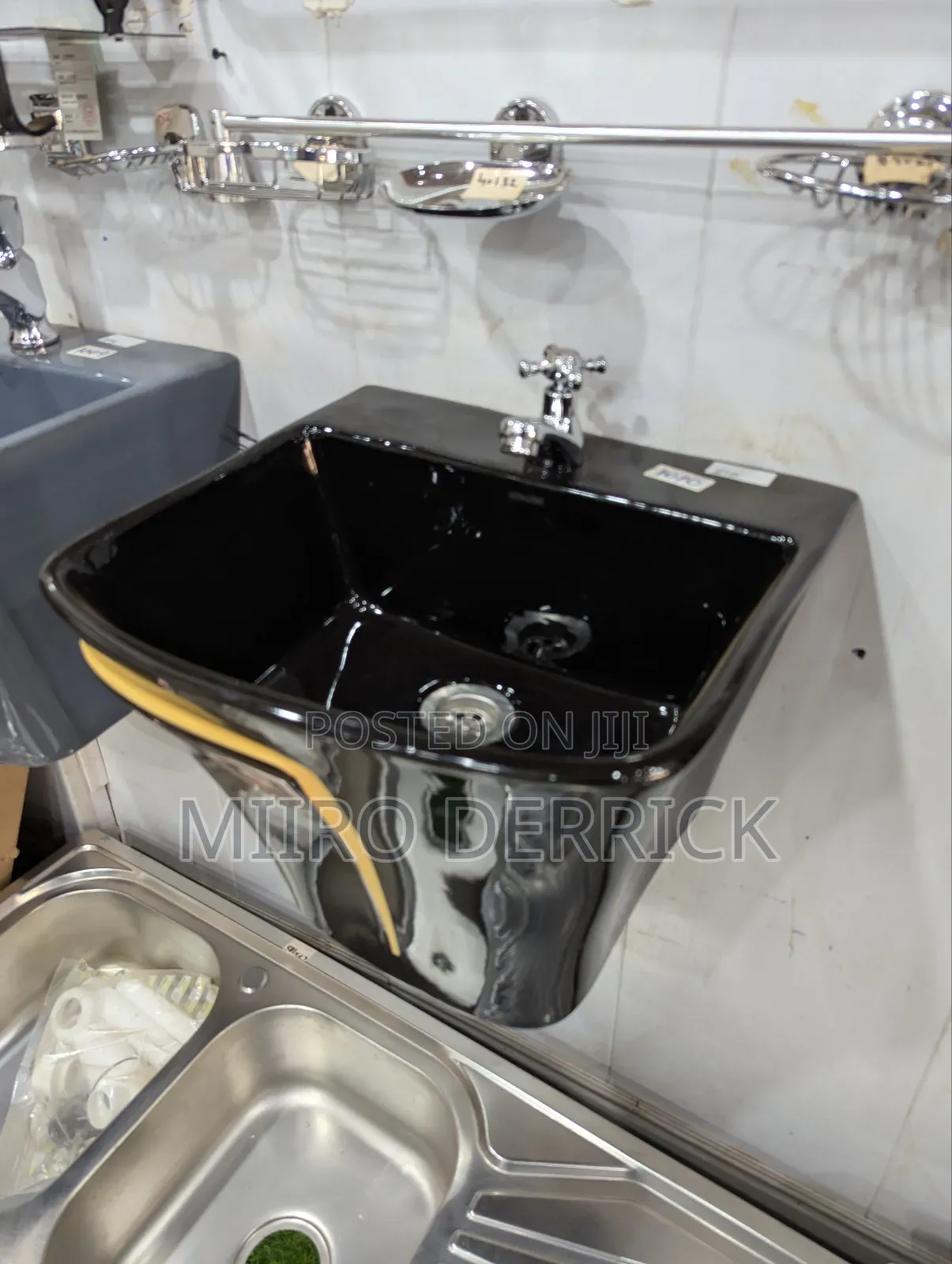 Coloured Hand Washing Basins Complete Set