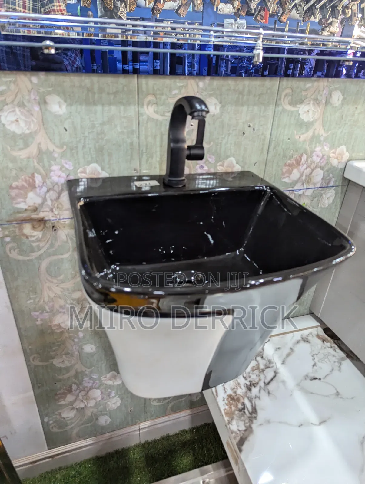 Coloured Hand Washing Basins Complete Set