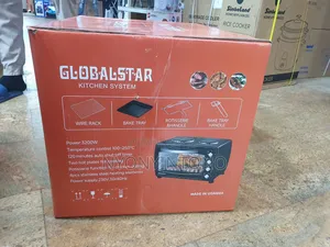 38liters Globalstar Oven With Hotplates 2yrs Warrantee