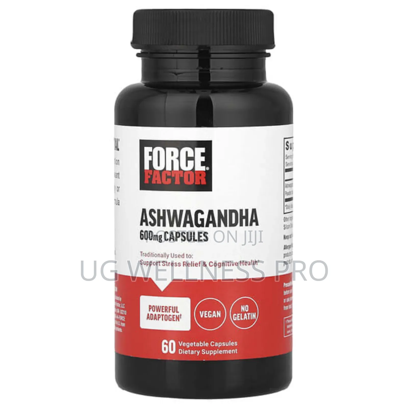 Force Factor, Ashwagandha , 600 Mg , 60 Vegetable Capsules
