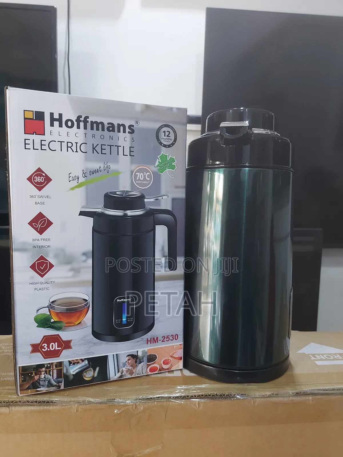Electric Kettle 3.0L Hoffmans