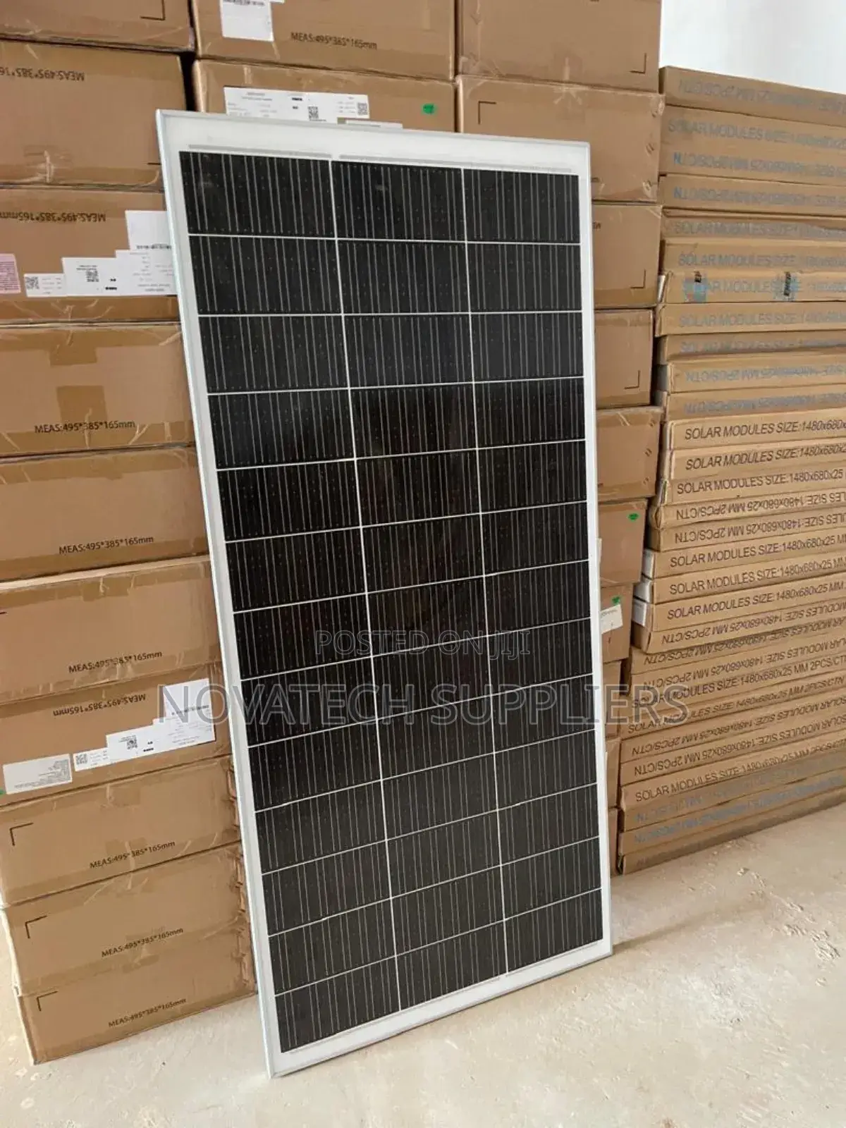 150W Mono Crystalline Solar Panels.