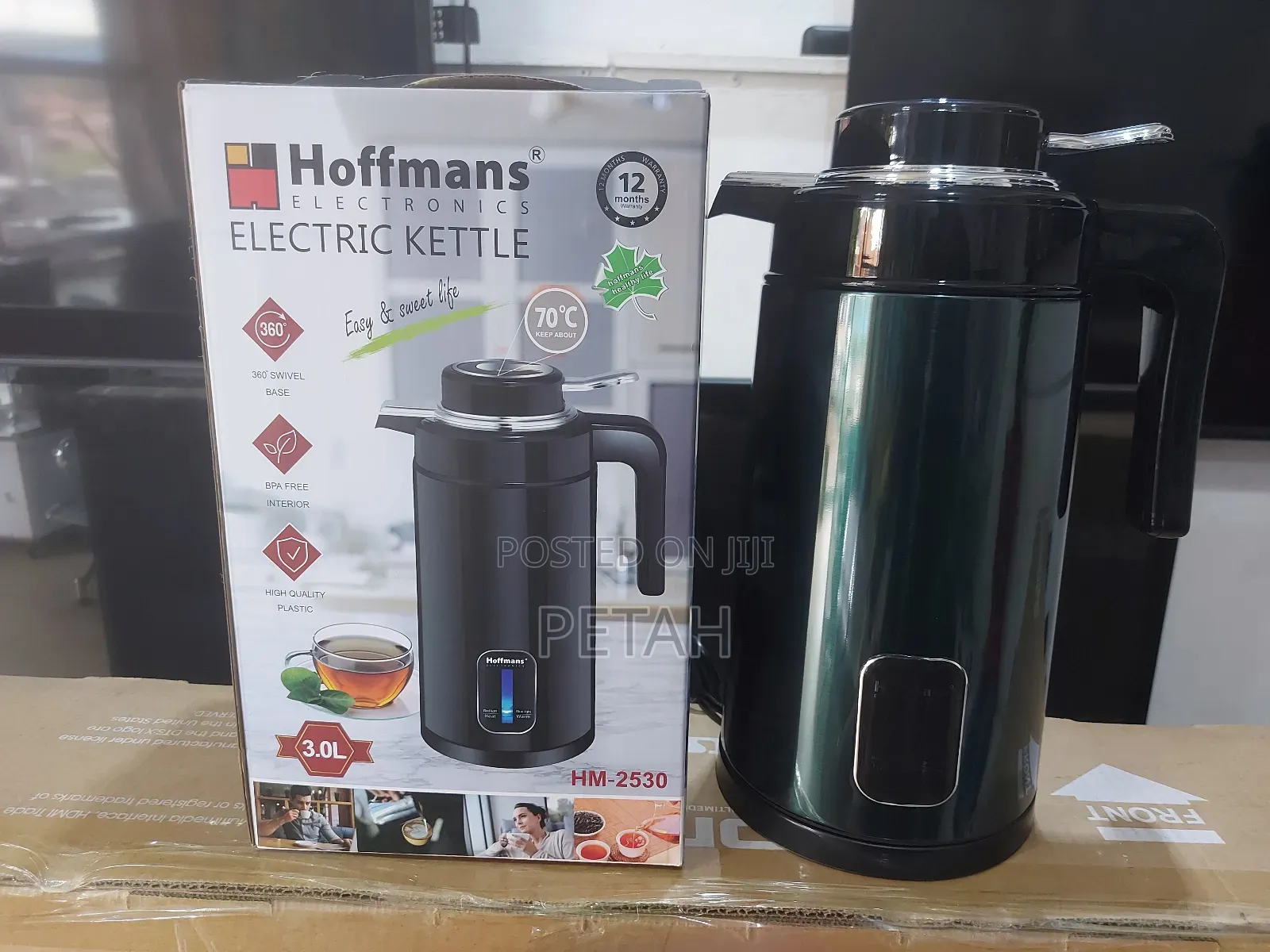 Hoffmans 3L Capacity Kettle