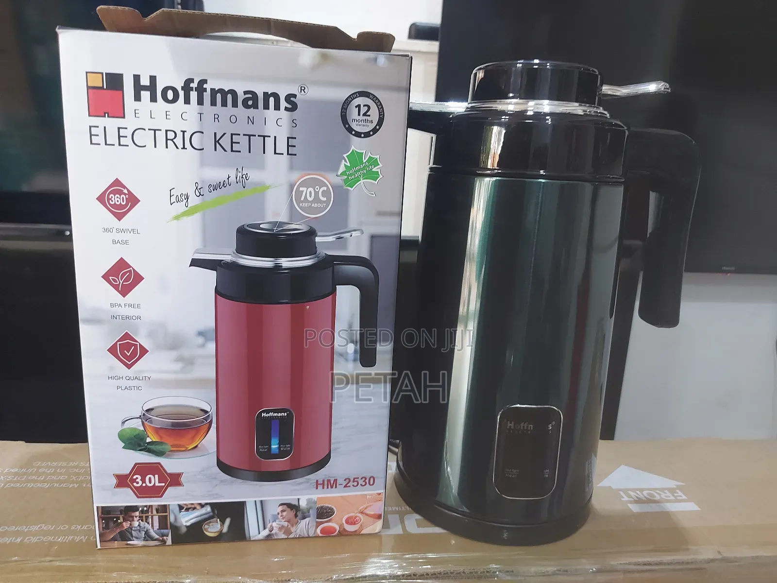 Hoffmans 3L Capacity Kettle