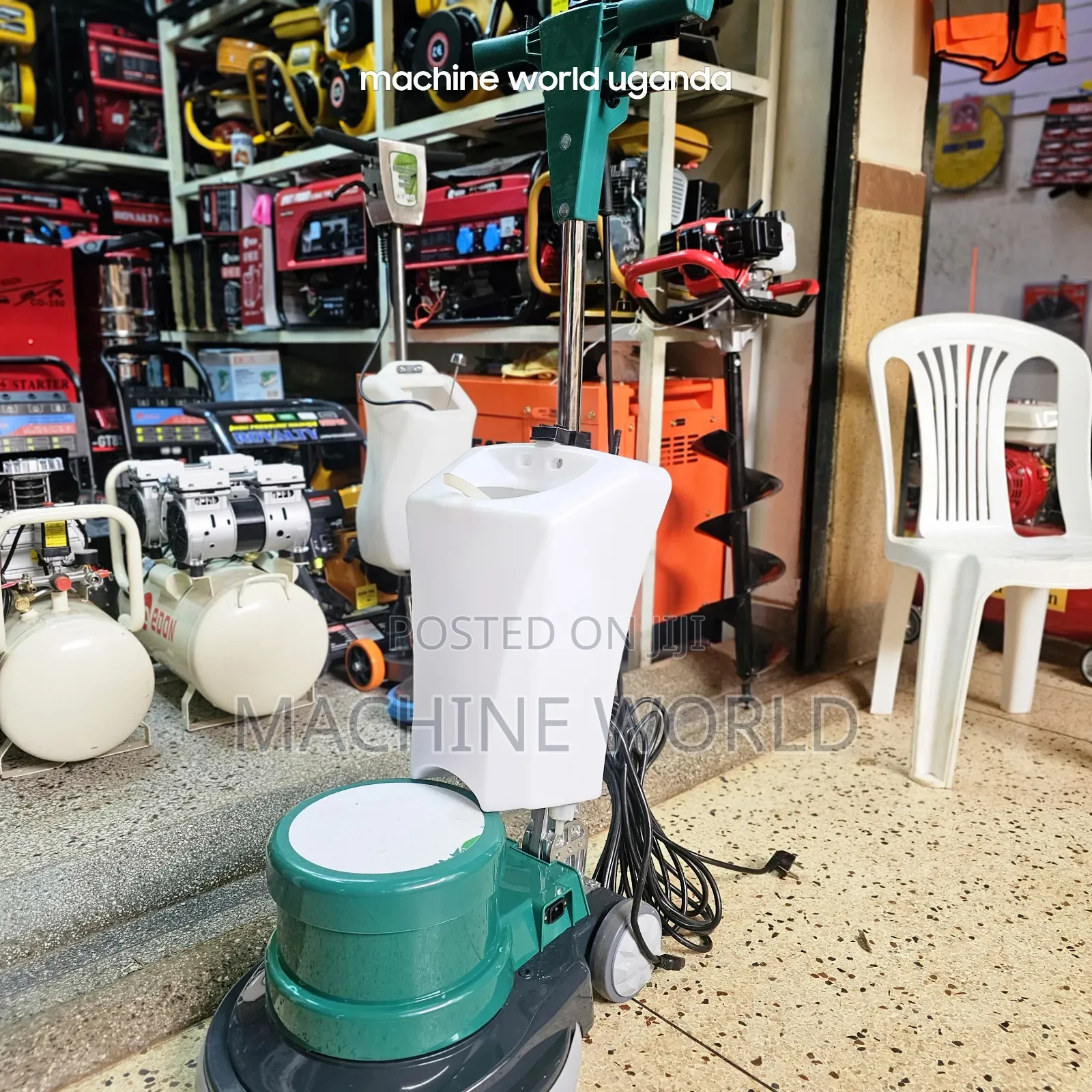 Evergreen Floor Scrubber