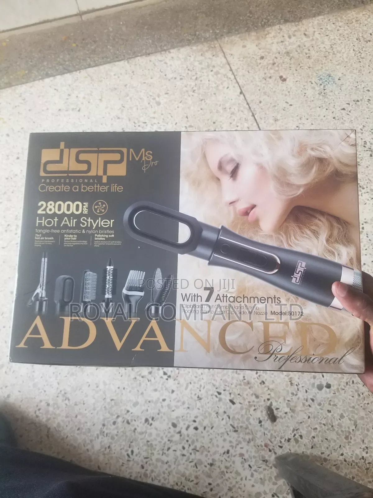 Hot Hair Styler/Professional Use