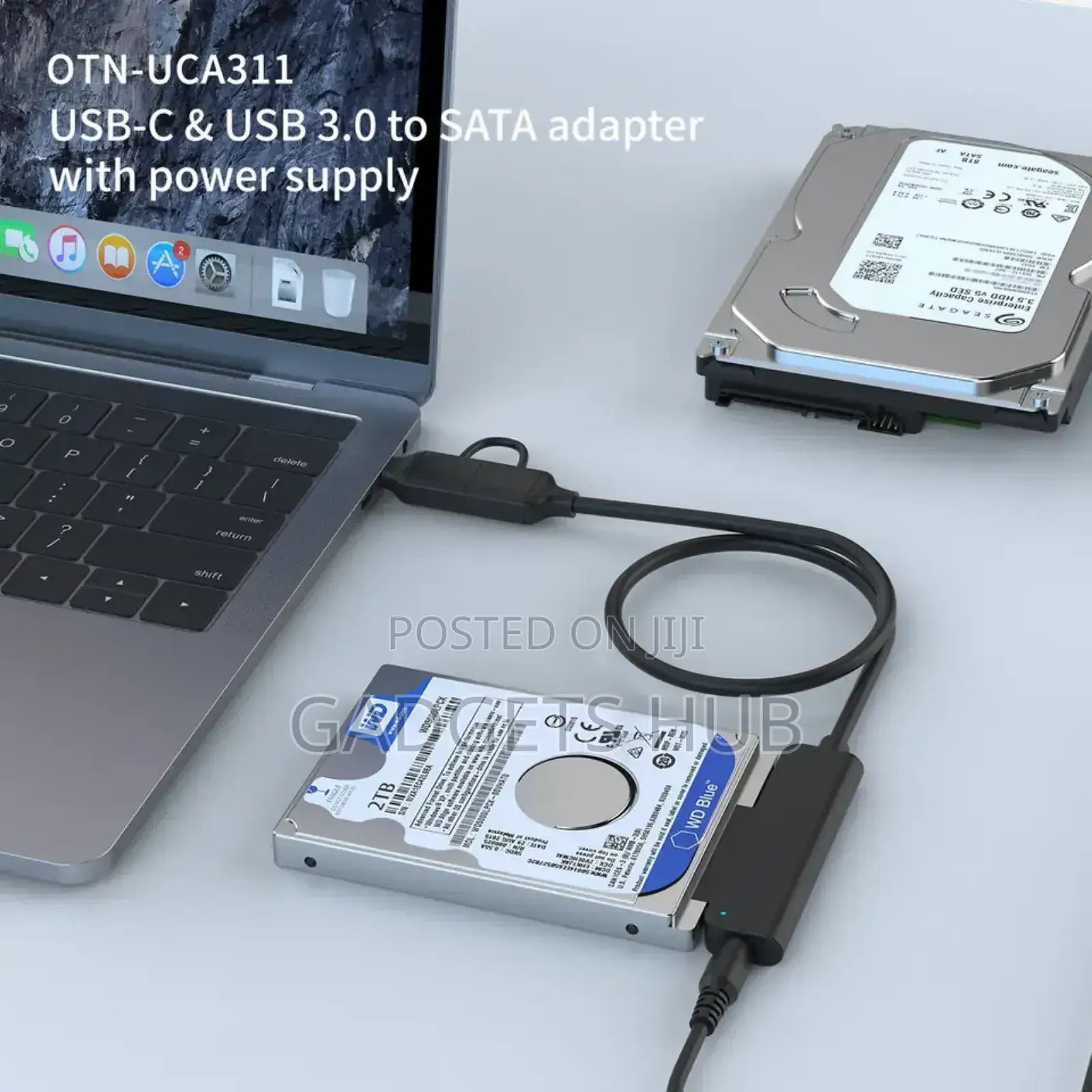 USB-C USB 3.0 to SATA Adapter
Otn-Uca311