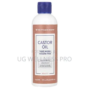 The Vitamin Shoppe, Castor Oil, 8 Fl Oz (237 Ml