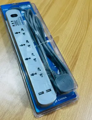 Klass 4 Way Extension With Inbuilt Voltage/Surge Protector