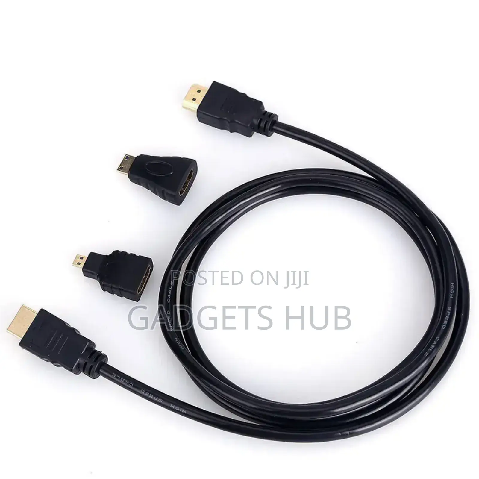 3 in 1 HDMI Cable 1.5m MINI HDMI Female to Micro Male Header