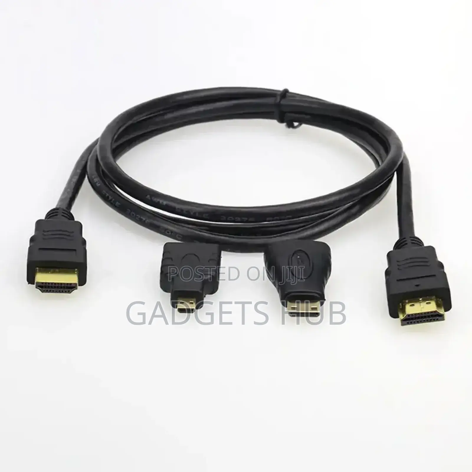 3 in 1 HDMI Cable 1.5m MINI HDMI Female to Micro Male Header