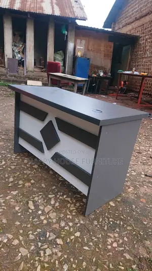 Gray Office Table