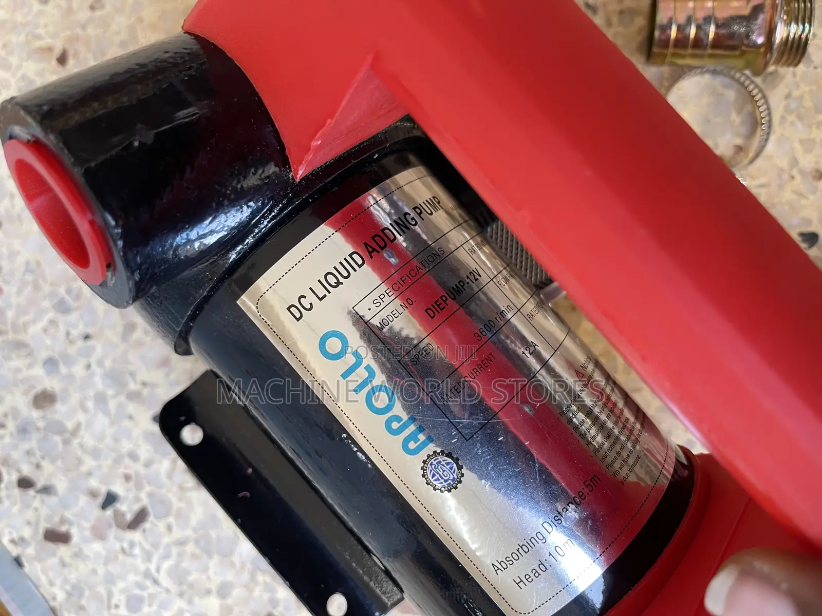 Apollo DC Fuel Adding Pump 12V